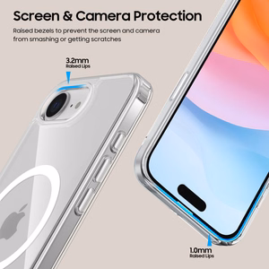 Tech-Protect FlexAir Hybrid MagSafe iPhone 16e Ümbris - Clear
