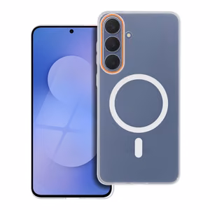 Ümbris GO oranž ühilduv koos MagSafe jaoks SAMSUNG A07 läbipaistev