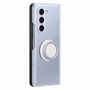 Silicone Gadget Ümbris jaoks Samsung Galaxy Z Fold 5 - läbipaistev