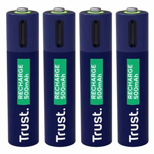 Trust 25671 - laetavad AAA patareid, 4 tk