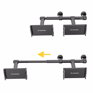 Wozinsky Double Headrest Car Phone Hoidja must (WTHBK1)