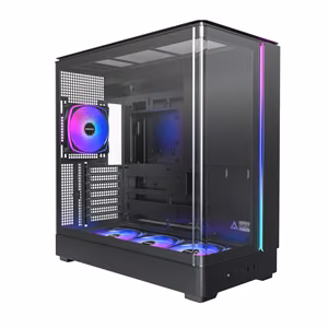 Arvutikorpus Montech King 45 Pro Midi Tower must
