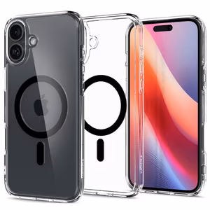 SPIGEN ümbris ULTRA HYBRID MAG compatible with MagSafe jaoks IPHONE 16 Plus must
