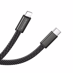 Borofone Cable BX124 Peace - Typ C na Lighting - PD 30W 1 metre black