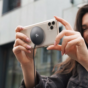 Wozinsky 15W Wireless Qi2 Induktiivne Laadija - must