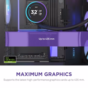 NZXT H9 Flow RGB+ Midi Tower чёрный