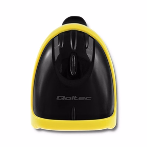 Qoltec 50867 – juhtmega laser-vöötkoodiskanner 1D/2D, USB, must
