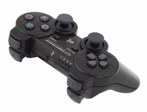 Esperanza EGG109K mängukontroller must Bluetooth Joystick analoog Playstation 3