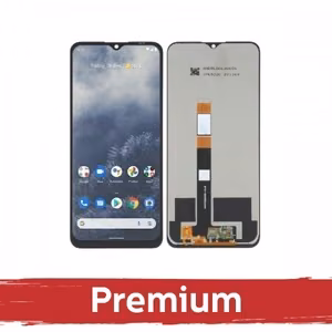 LCD ekraan ühilduv Nokia G60 must OEM