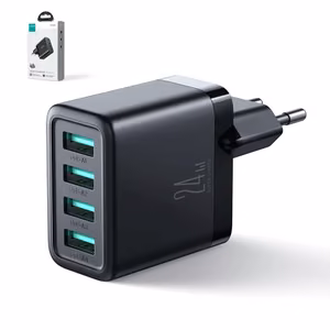 Laadija Joyroom JR-TCN03 must 24W (4xUSB)