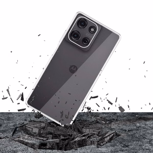 3mk Clear Ümbris jaoks Motorola Moto G75 - läbipaistev
