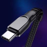 USB Kaabel Joyroom "3in1" Punane 130cm (up to 3.5A / 480 mbps)