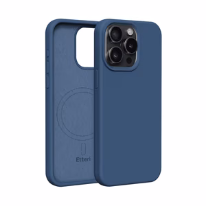 Etteri Silicone Mag ümbris iPhone 15 Pro Max 6,7" tumesinine