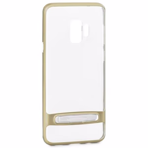 Mercury Dream Bumper ümbris seadmele Samsung Galaxy S9, metallist tugijalaga, kuldne