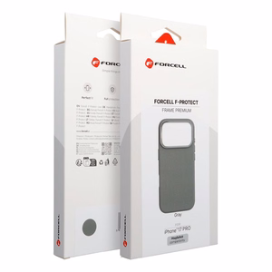 Ümbris jaoks iPhone 17 PRO Forcell F-Protect Raam Premium ühilduv koos Magsafe hall