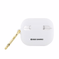 Hello Kitty Silicone 3D Kitty Head ümbris jaoks AirPods Pro - valge