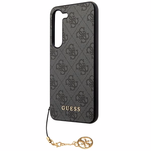 Guess 4G Charms Collection ümbris jaoks Samsung Galaxy A35 - must