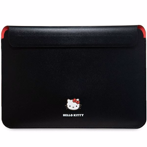 Hello Kitty PU Metal Logo ümbris jaoks a 14" laptop - must