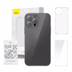 Baseus Crystal Clear ümbris iPhone 12 Pro Max mudelile (värv: läbipaistev)