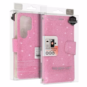 Glitter Magsafe Kaaned Ümbris jaoks Samsung Galaxy S24 Plus roosa