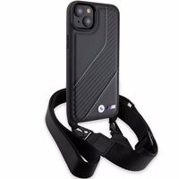 BMW M Edition Carbon Stripe & Strap ümbris jaoks iPhone 15 / 14 / 13 - must