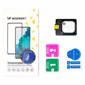 Wozinsky Full Camera Glass 9H Karastatud klaas jaoks the iPhone 16 Pro camera