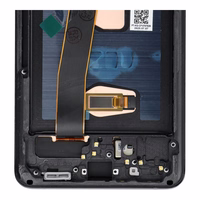 LCD Display jaoks SAMSUNG S20 Ultra must SOFT OLED with frame