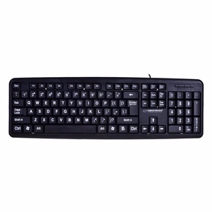 Esperanza EK129 klaviatuur USB QWERTY inglise (UK) must