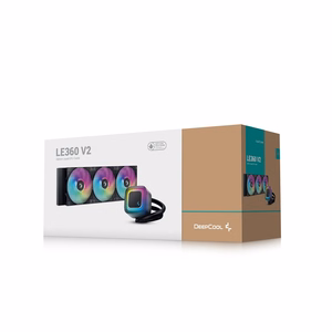 DeepCool LE360 V2 protsessori vedelikjahuti All-in-one 12 cm must 1 tk