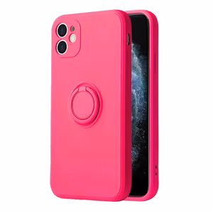 Vennus Silicone Ring jaoks Iphone 14 Plus roosa