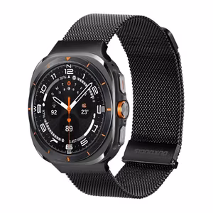 Dux Ducis Milanese stainless steel magnetic strap 47 mm black