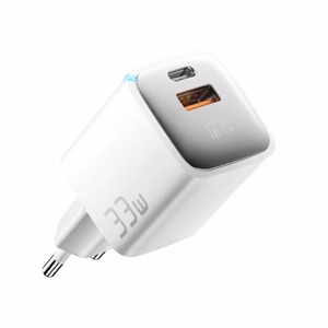 Laadija Essager GaN Polestar valge 33W (PD / QC3.0)