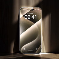 Benks Tempered glass Arc Shield Full Coverage (GA62) jaoks Iphone 15 Pro Max must