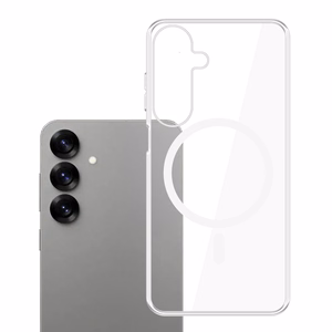 3mk Clear MagCase jaoks Samsung Galaxy S25+ - läbipaistev
