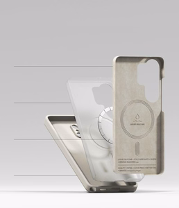 Ringke Silikoon MagSafe Ümbris for Samsung Galaxy S26 Ultra - beež