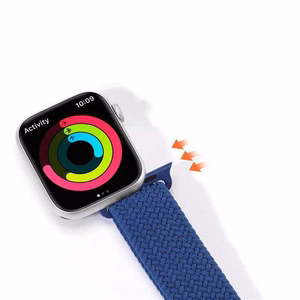 DUX DUCIS strap MIXTURE PRO stretchable braided jaoks Apple Watch 38 / 40 / 41 mm sinine