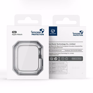 DUX DUCIS case TAMO jaoks Apple Watch series 10 46 mm läbipaistev with midnight