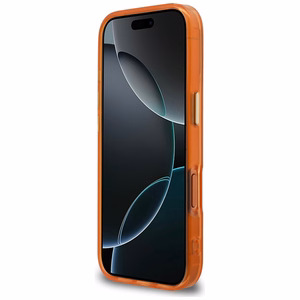 Karl Lagerfeld IML K Head Logo MagSafe Ümbris for iPhone 17 Pro - oranž