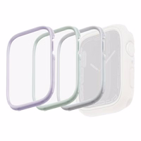 Frame jaoks Uniq Moduo 3in1 ümbris jaoks Apple Watch 4/5/6/7/8/SE/SE2 40/41mm - sage, lilac, valge