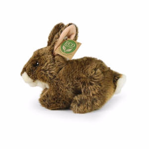Rappa eco-friendly realistic rabbit plush toy, 17 cm