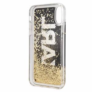 Karl Lagerfeld Karl Logo Glitter iPhone X/Xs ümbris - must