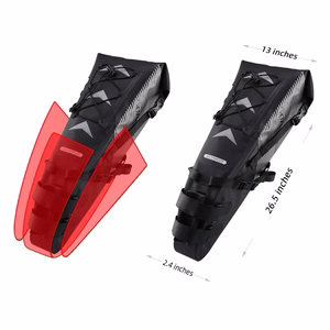 Rockbros AS-013 10L sadulakott, must