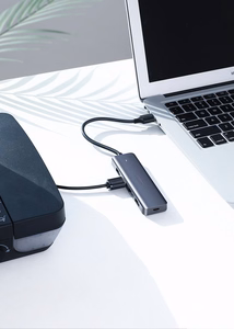 Ugreen USB Type C Jaotur - 4x USB 3.2 Gen 1 USB-C toitepordi halliga (CM219 70336)