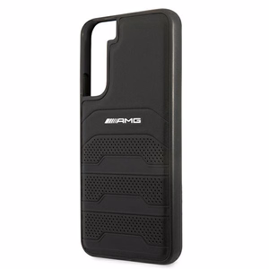 AMG nahast ümbris Samsung Galaxy S22+ jaoks - must