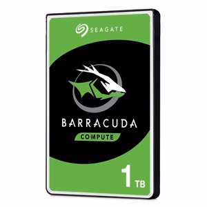 Seagate BarraCuda internal hard drive 1 TB 5400 RPM 128 MB 2.5" Serial ATA III (ST1000LM048)