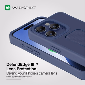 Amazing Thing Matte Pro Mag Ümbris 12FT IP156.1PMPBU jaoks Iphone 15 Pro tumesinine