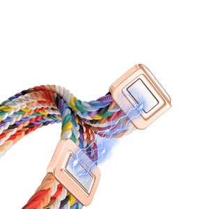 Tech-Protect NylonMag Strap jaoks Xiaomi Smart Band 8 / 9 / NFC - Beige