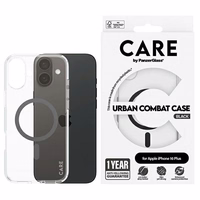 CARE by PanzerGlass Flagship Ümbris iPhone 16 Plus 6.7" must/must MagSafe 1347
