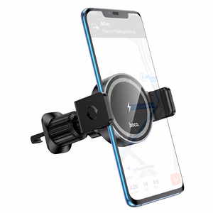 Car charger-holder Hoco HW35 MagSafe 15W (air vent) black