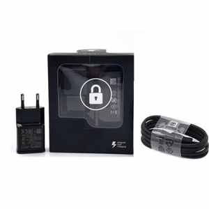 Laadija Samsung EP-TA200B must originaal (2A / kiirlaadija) + MicroUSB kaabel / (originaalpakett)